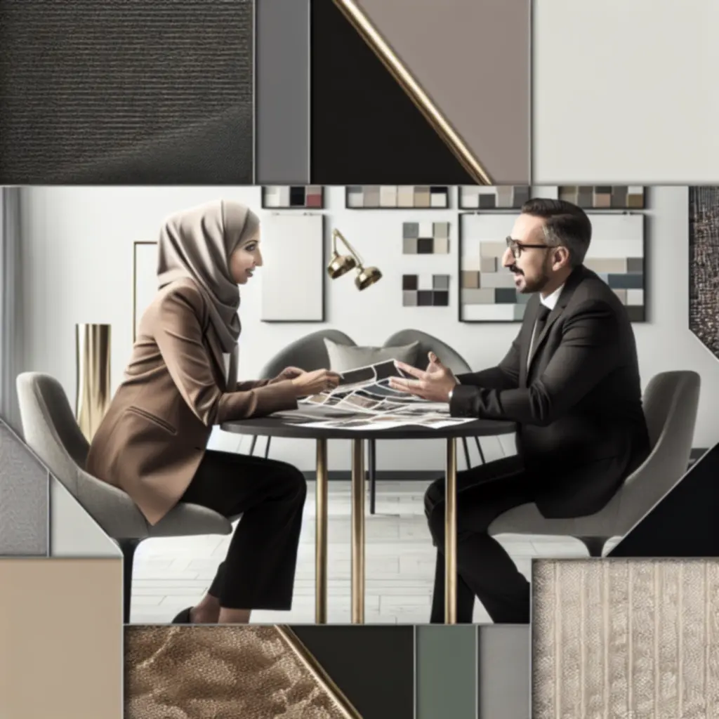 Spotkanie projektowe z klientem w studio CityDesignStud, analiza potrzeb i planów przestrzennych.