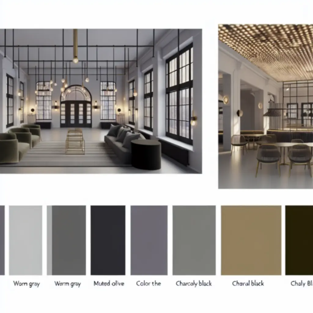 Nowoczesne wnętrze komercyjne – butik lub showroom zaprojektowany przez CityDesignStud