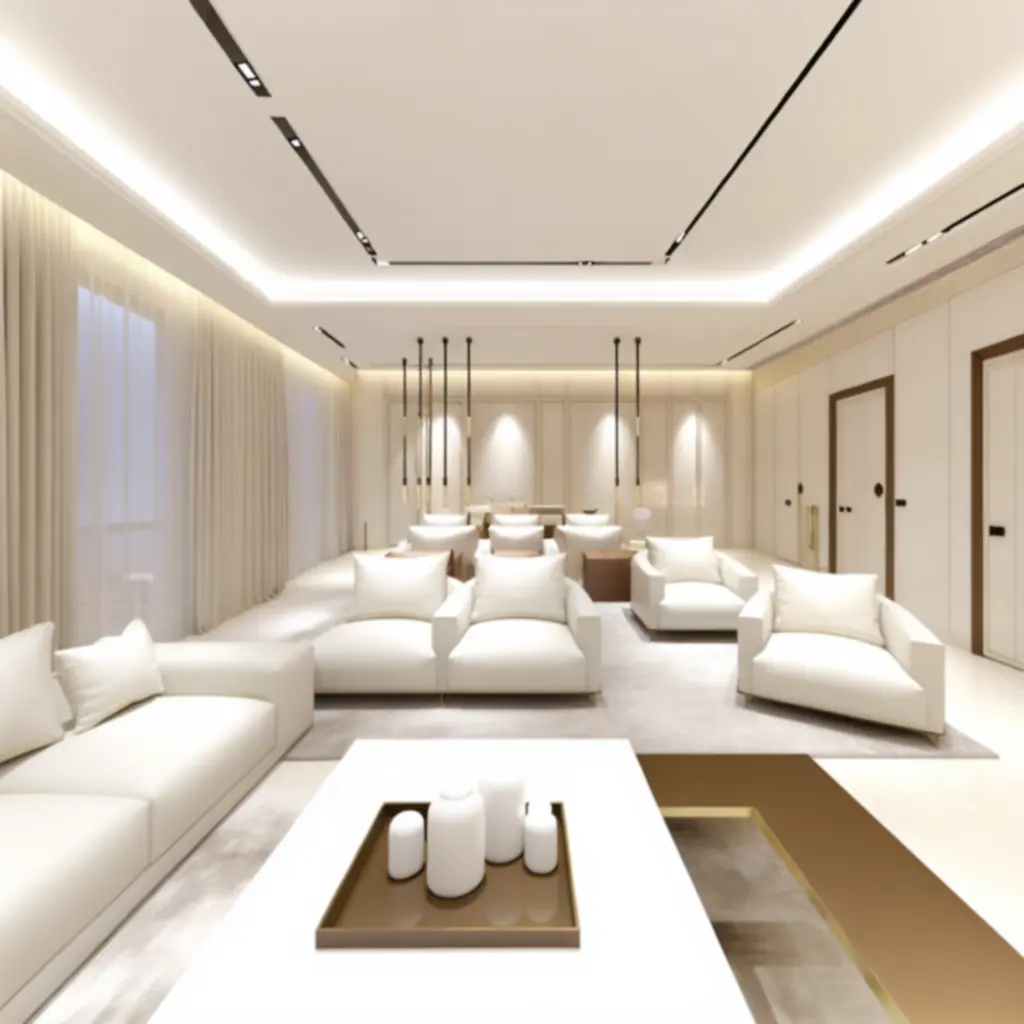 Eleganckie, nowoczesne wnętrze zaprojektowane przez CityDesignStud